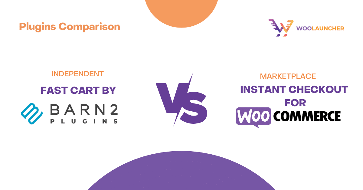 WooCommerce Fast Cart Vs. Instant Checkout for WooCommerce Feature Image